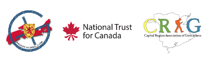 Banner for National Trust of Canada, Capital Region Association of Geocatchers and NBGeocatchers.com