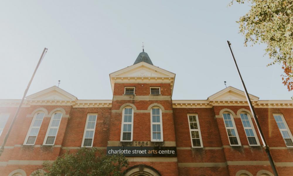 exterior view of the charlotte street arts centre
