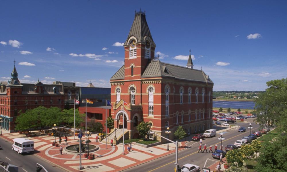 Exterior of Fredericton City Hall