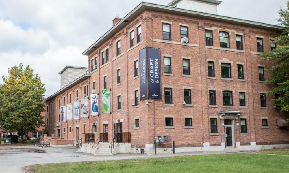 exterior shot of the New Brunswick College of Craft and Design